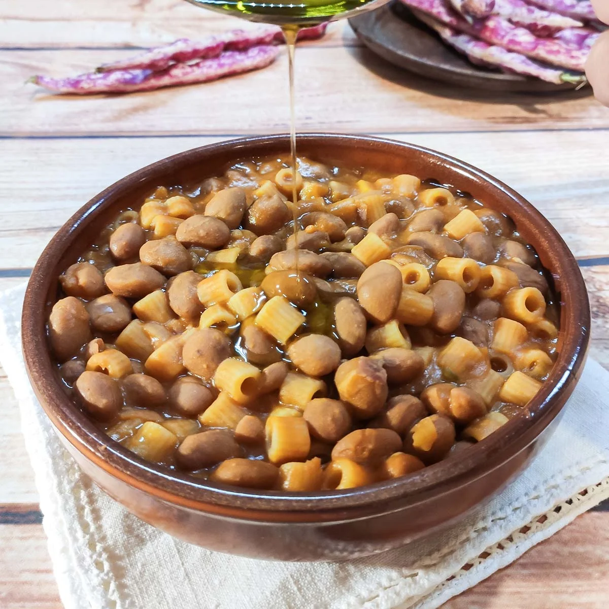 Pasta e Fagioli (Italian Pasta and Beans Soup)
