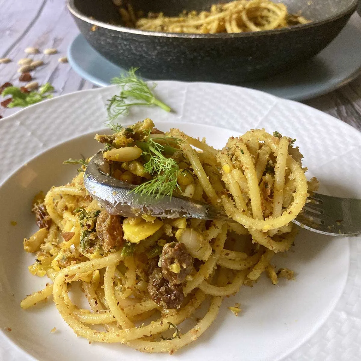 Pasta con le Sarde (Sicilian Pasta with Sardines)