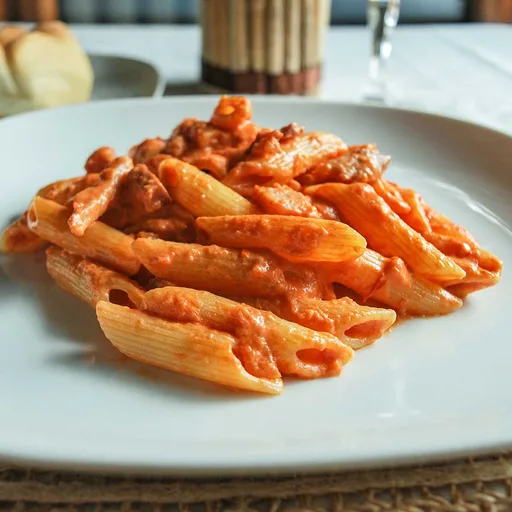 Receta clásica de penne alla vodka