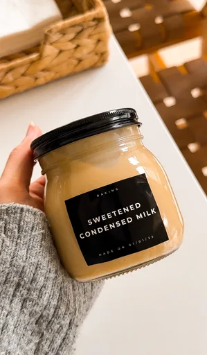 Leche condensada azucarada
