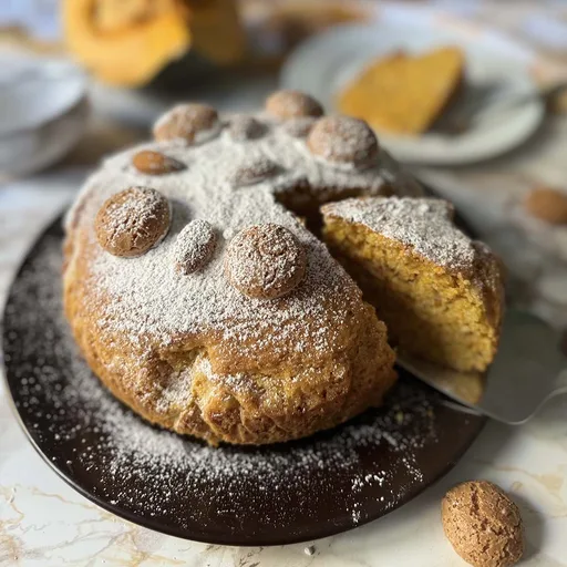 Receta de tarta rústica italiana de calabaza