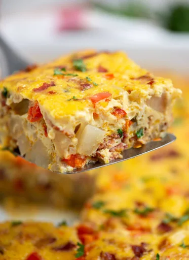Bacon Potato Breakfast Casserole