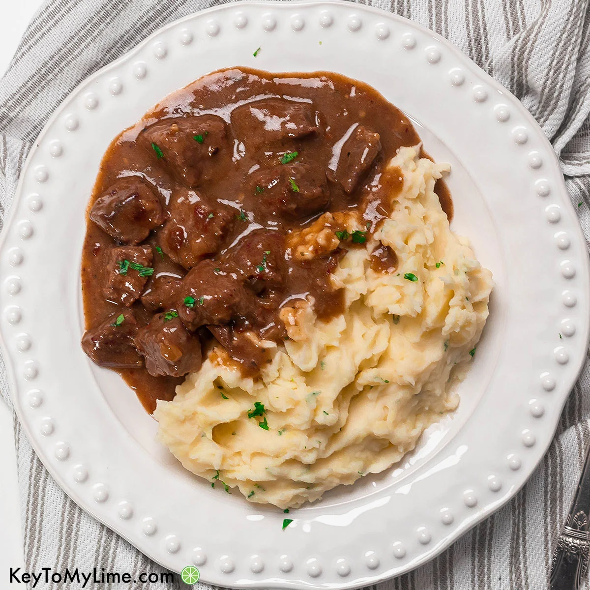 BEST Instant Pot Beef Tips Recipe