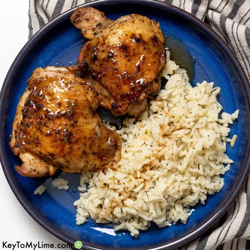 Sobrecoxas de frango na Instant Pot