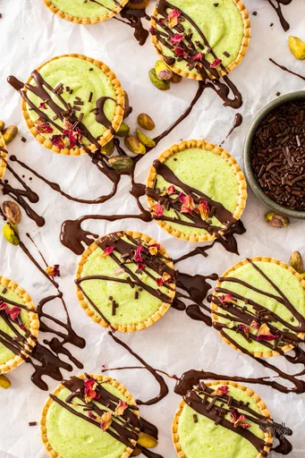 Pistachio Tartlets