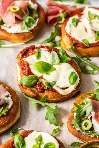 Pizza Fritta (Fried Pizza) - with 2 toppings!