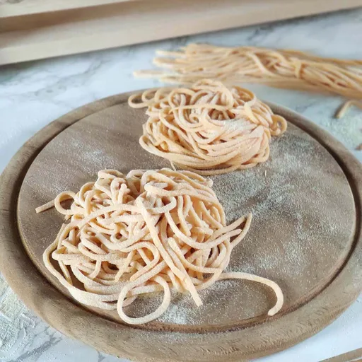 Receta de espaguetis a la chitarra (Tonnarelli)