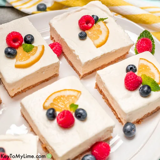 Pastel de limón helado de la abuela