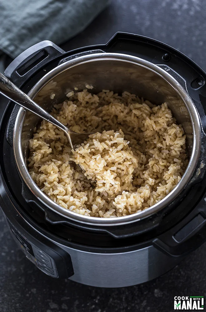 Instant Pot Brown Rice