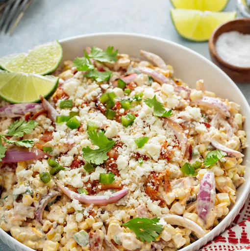 Grilled Corn and Jalapeno Salad