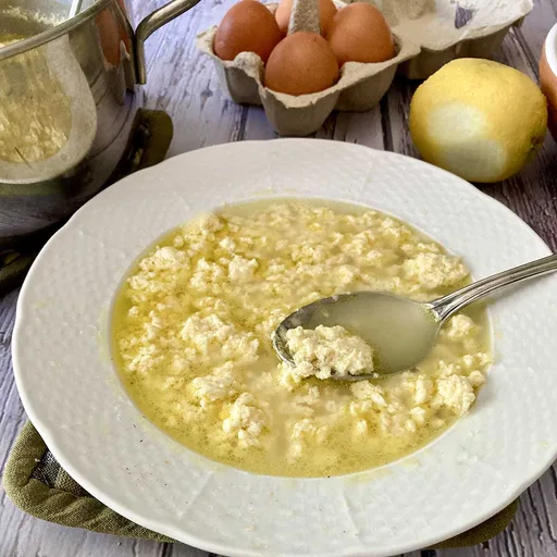 Stracciatella soup