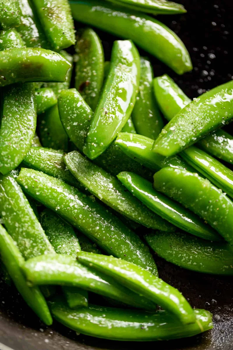 Buttery Sautéed Sugar Snap Peas