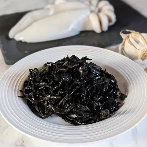 Squid Ink Spaghetti