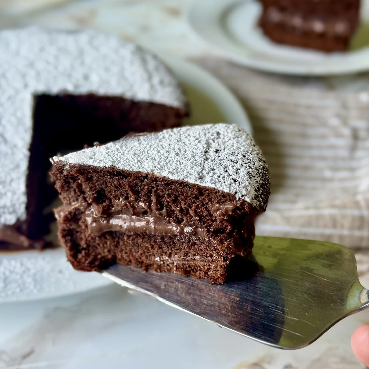 Torta 900 (Pastel de crema de chocolate italiano)