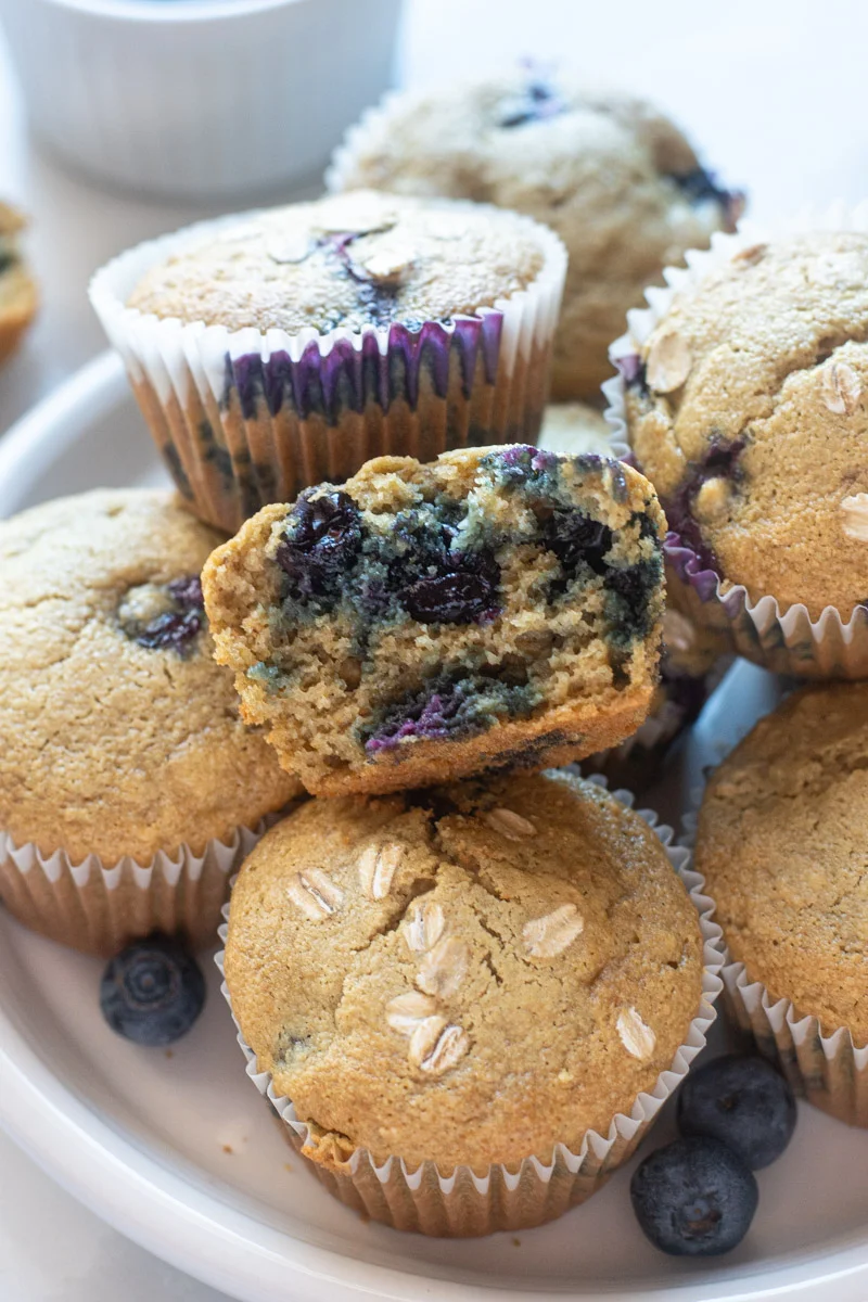 Blueberry Oatmeal Muffins