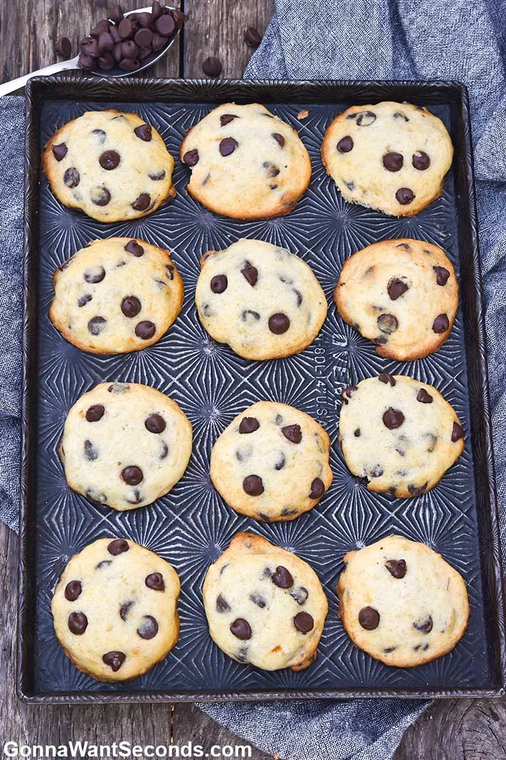 Banana Chocolate Chip Cookies