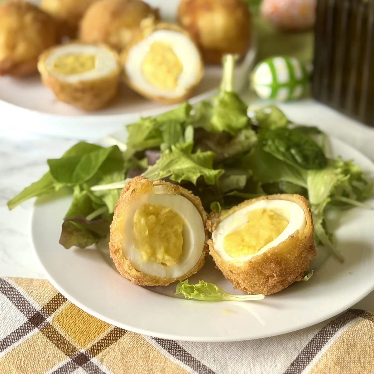 Uova alla Monachina (Crispy Italian Béchamel-Stuffed Eggs)