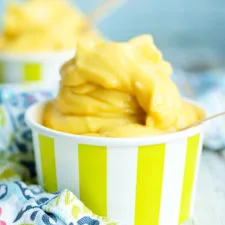 5-Minute Creamy Mango Ice Cream