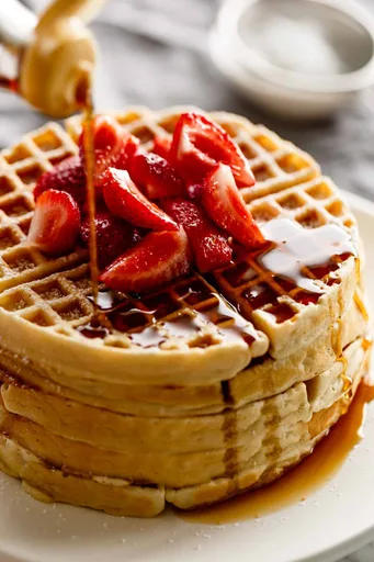 Receta de Gofres Belgas