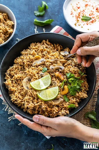 Mushroom Biryani
