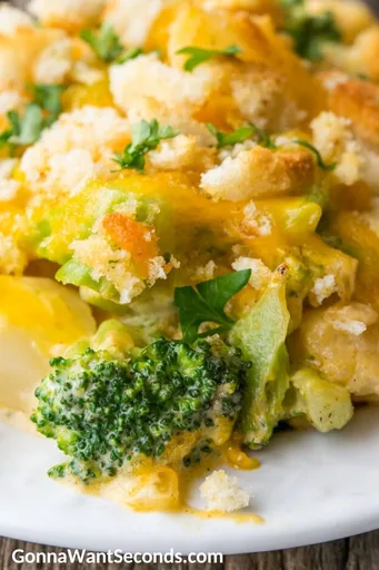 Gratén de Brócoli y Coliflor