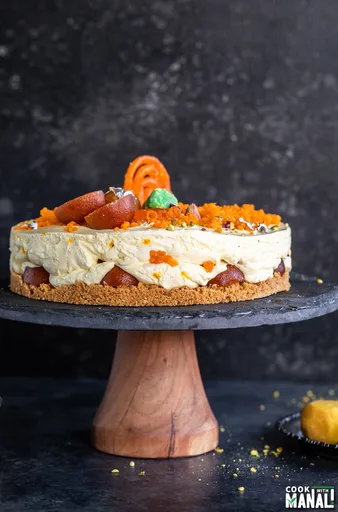 No-Bake Mithai Cheesecake