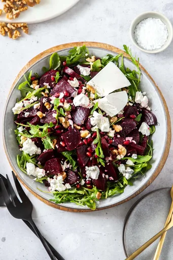 Roasted Beetroot Feta Salad