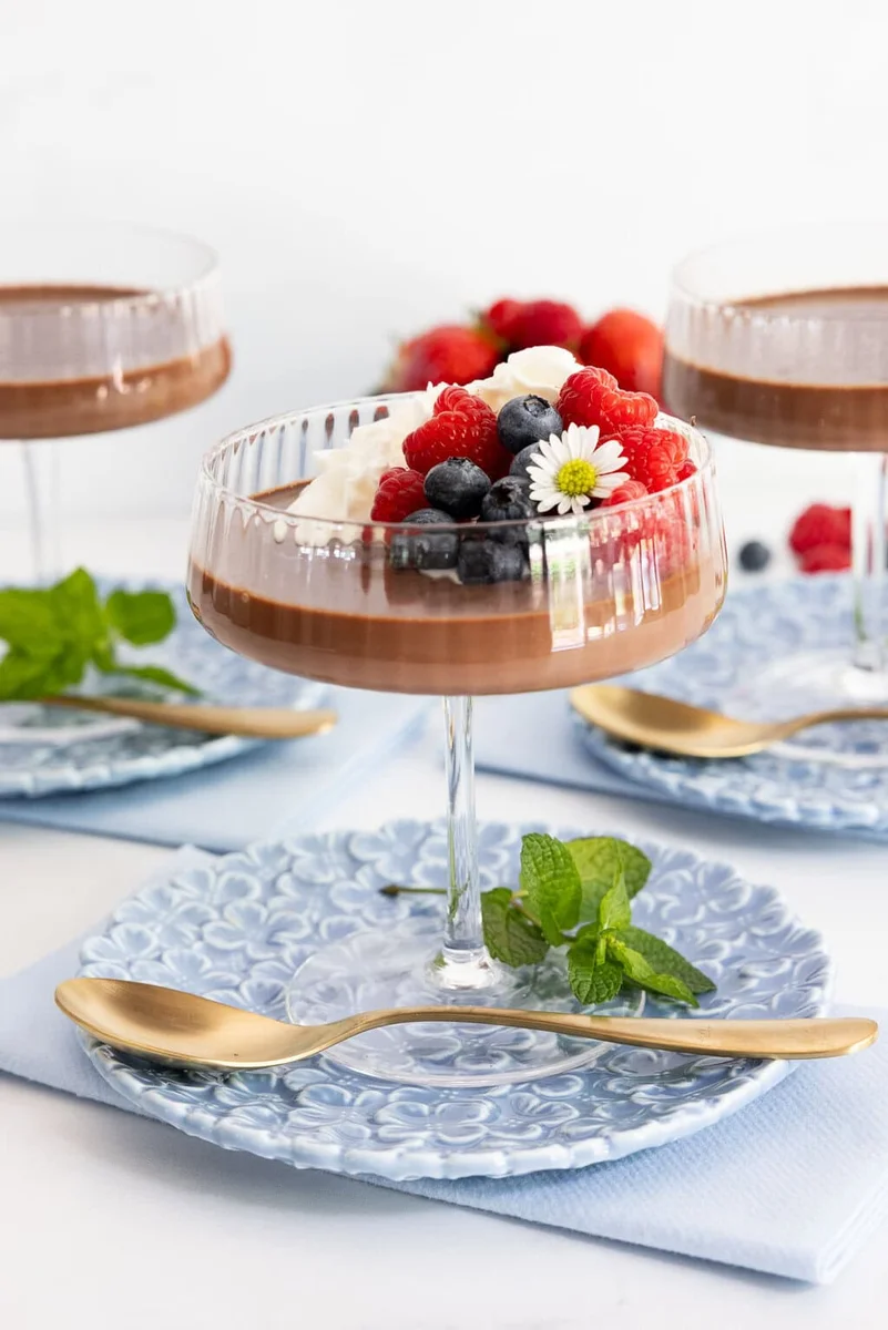 Ridiculously Easy Chocolate Panna Cotta