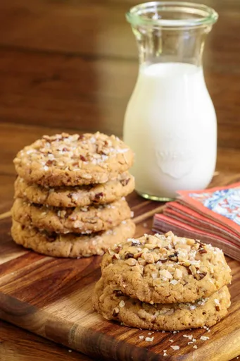 Coconut Pecan Toffee Cookies