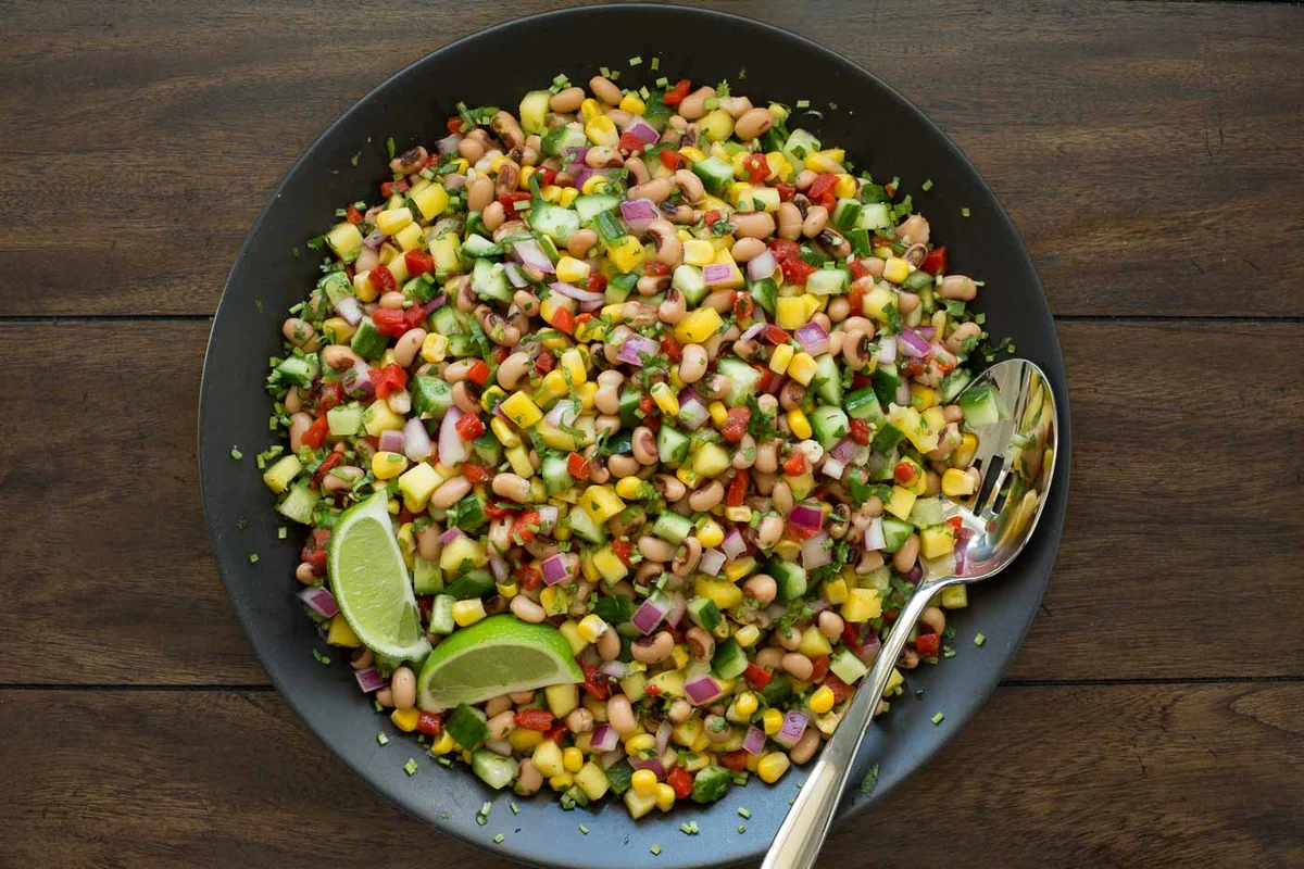 Easy Black-Eyed Pea Salad