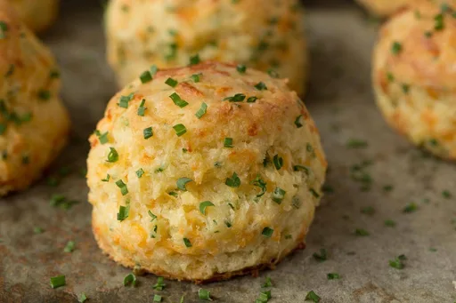 Ridiculously Easy Cheddar Chive Biscuits