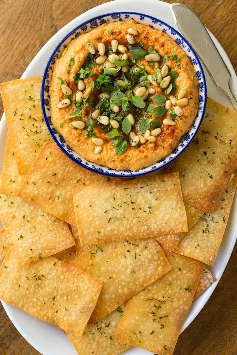 Ridiculously Easy Olive Oil Rosemary Crackers