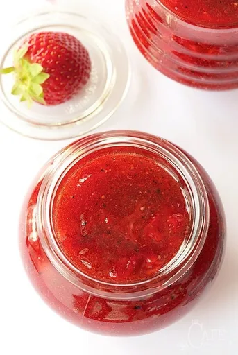 Easy Strawberry Balsamic Black Pepper Jam