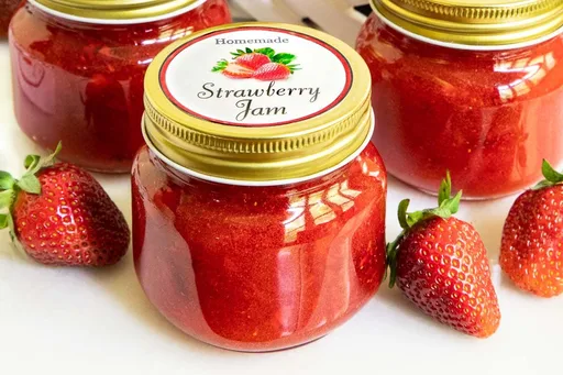 Mermelada de Fresa para Congelador