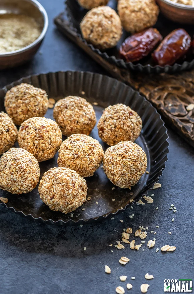 Sesame Oats Ladoo
