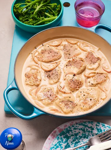 Cerdo cremoso al balsámico | Compatible con pérdida de peso