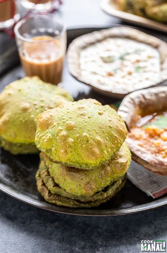 Spinach Puri