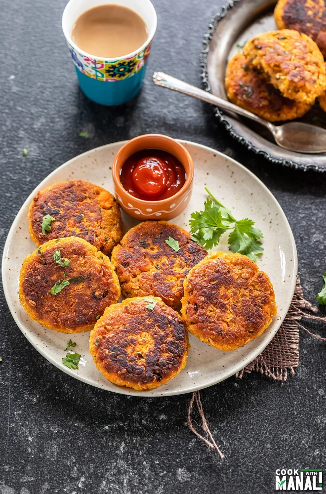 Sweet Potato Oats Tikki