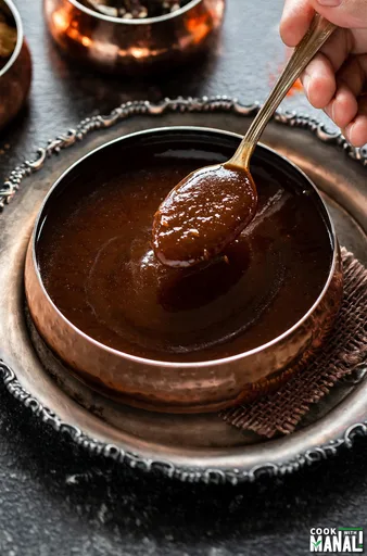 Chutney dulce de tamarindo