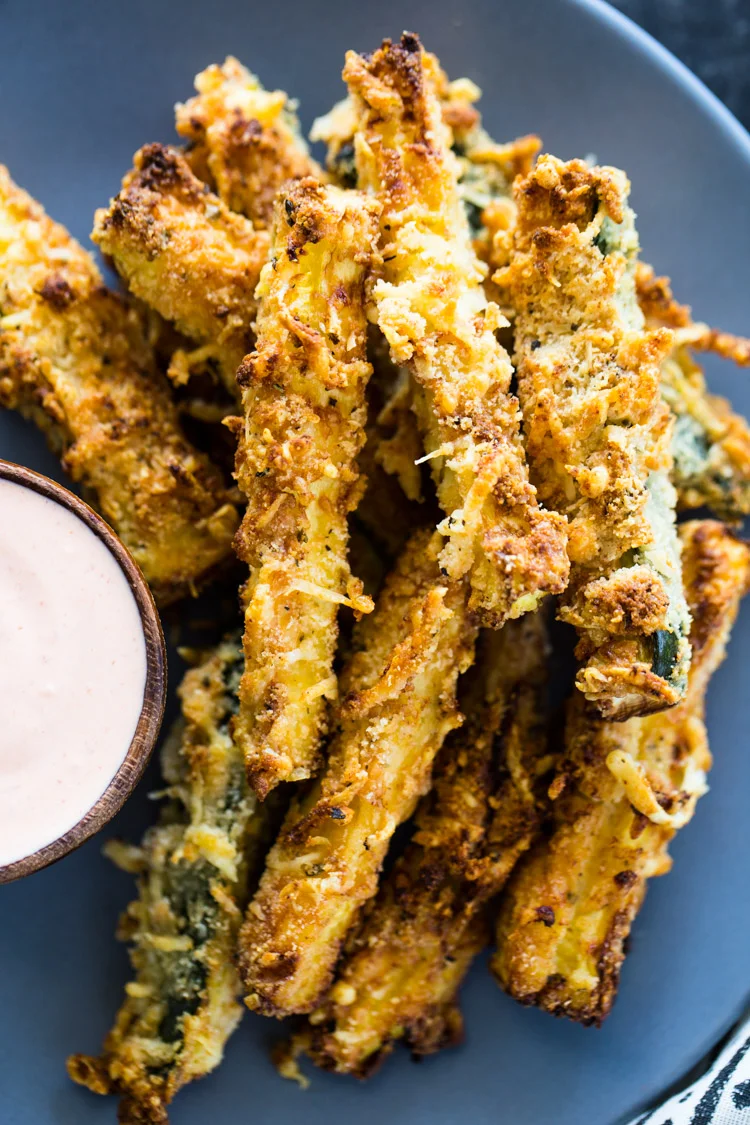 Air Fryer Zucchini Fries (Low Carb Keto)