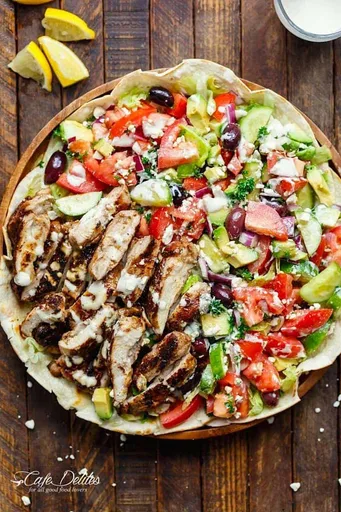 Ensalada de Pollo Shawarma