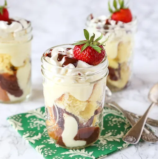 Boston Cream Pie Parfaits