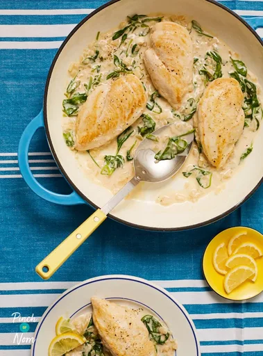 Creamy Lemon Chicken | Slimming & Weight Watchers Friendly