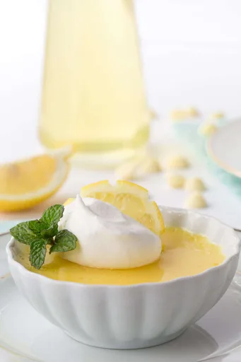 Lemon and White Chocolate Pots de Crème