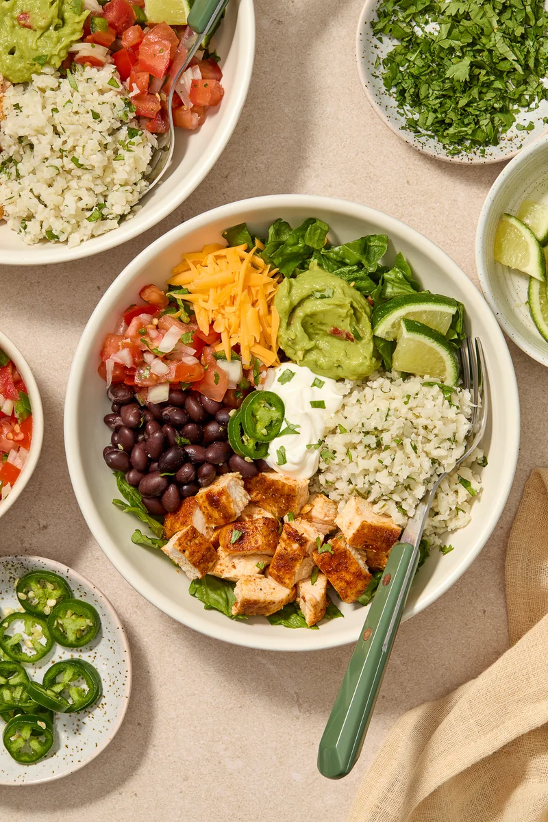 Chicken Burrito Bowls