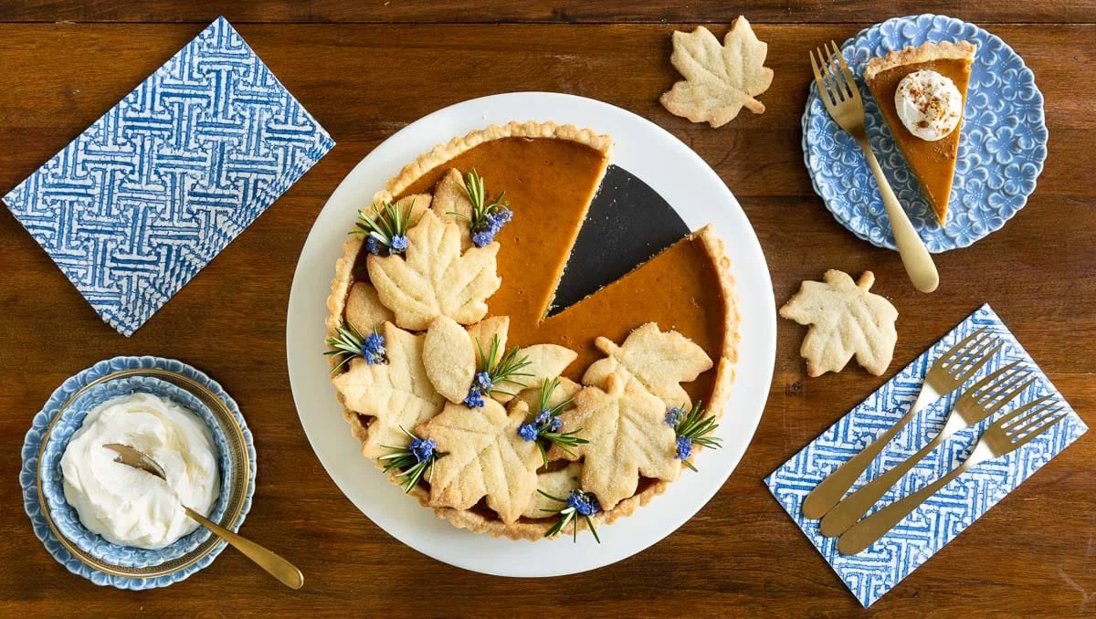 Libby's Pumpkin Pie Tart (With an Easy Press-In Crust)