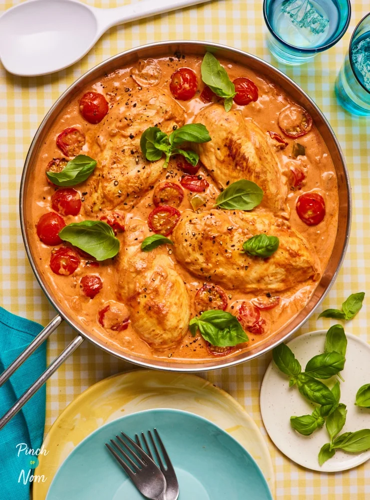 Creamy Tomato Chicken | Slimming & Weight Watchers Friendly