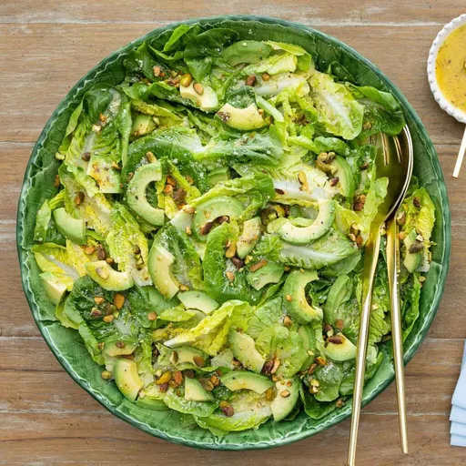 Little Gem Salad with Lemon Parmesan Dressing