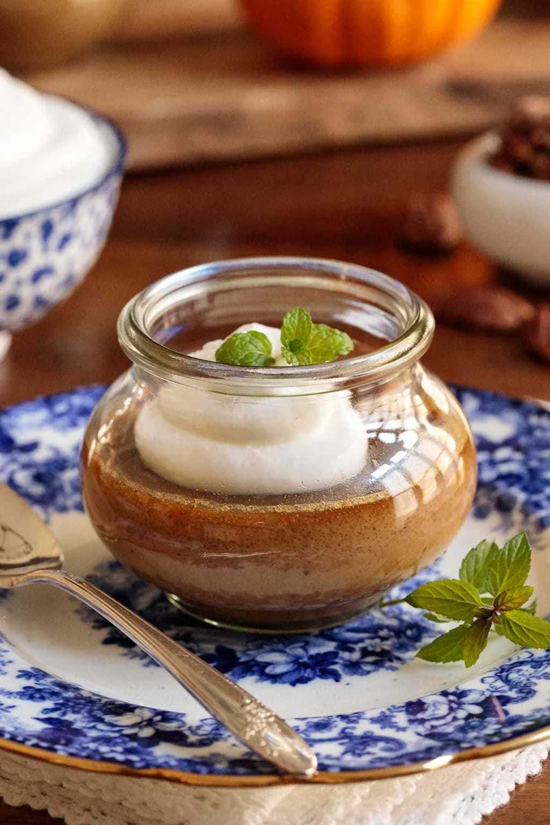Pumpkin Maple Pots de Crème