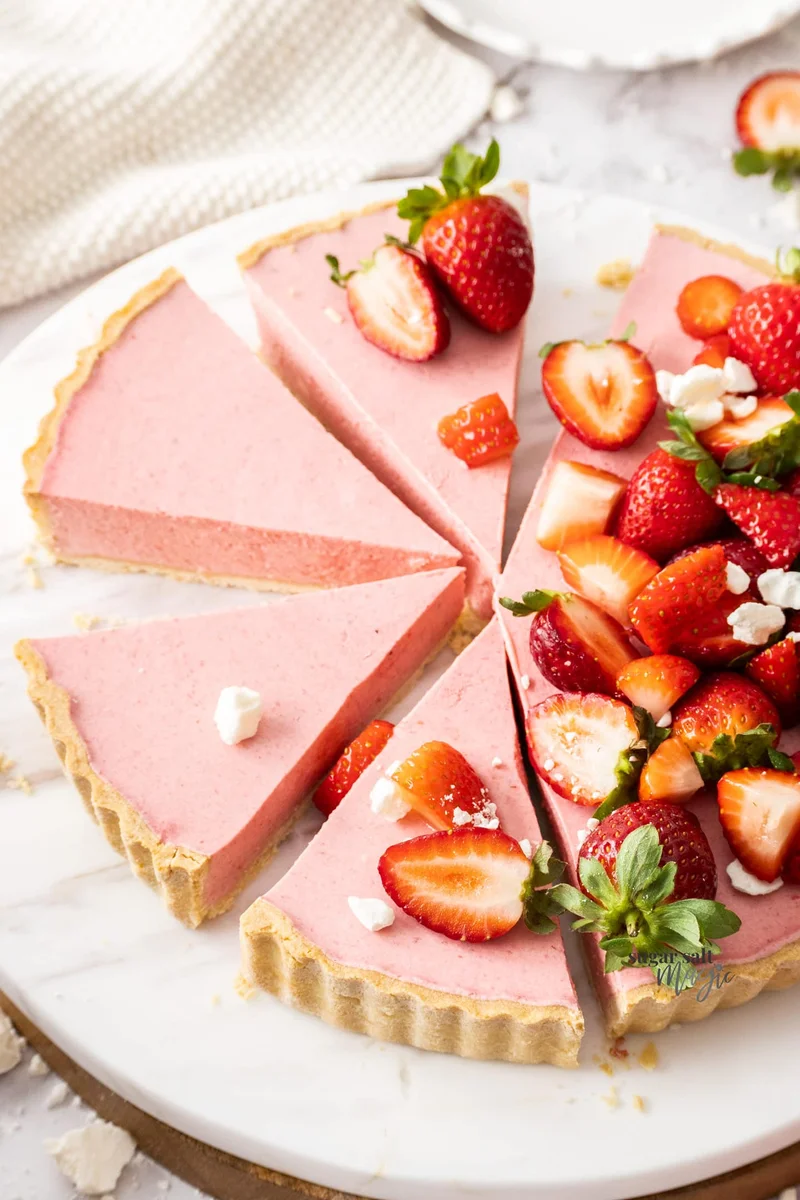 Strawberry Mousse Tart
